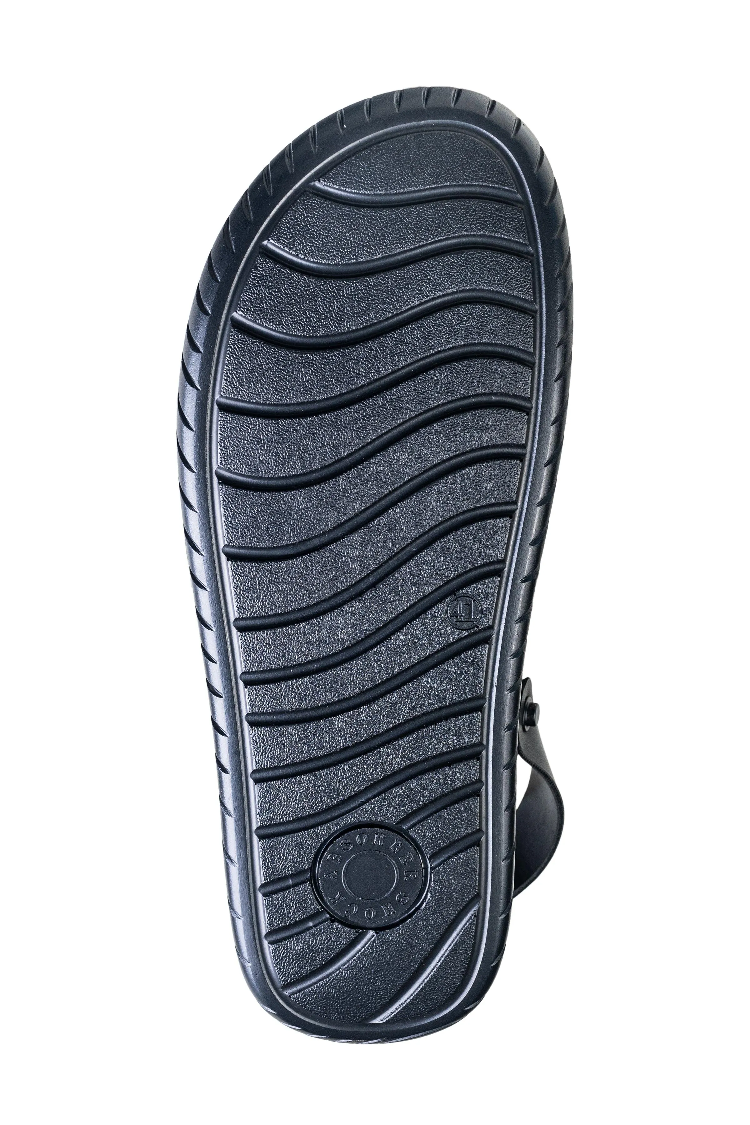 Beresford Gents Black Sandal