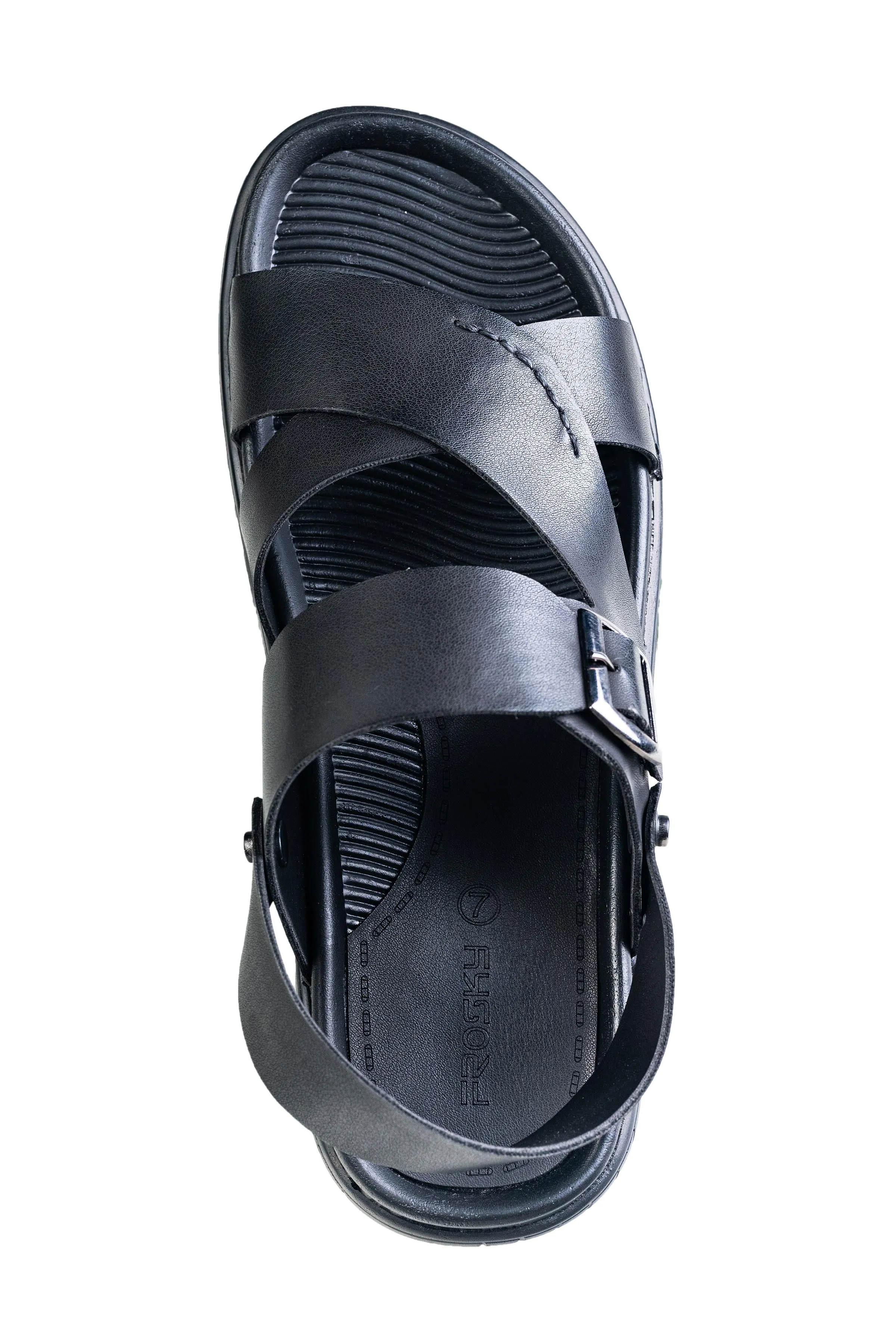 Beresford Gents Black Sandal