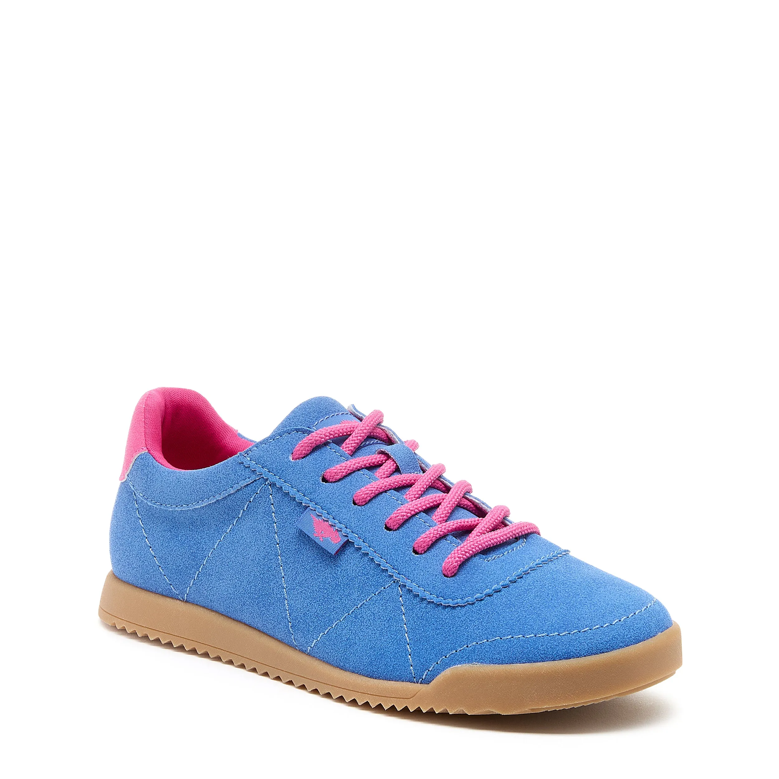 Bertie Blue Mesh Low Profile Sneaker