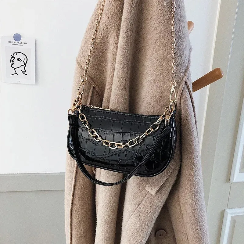 Black Ziploc Sling Bag