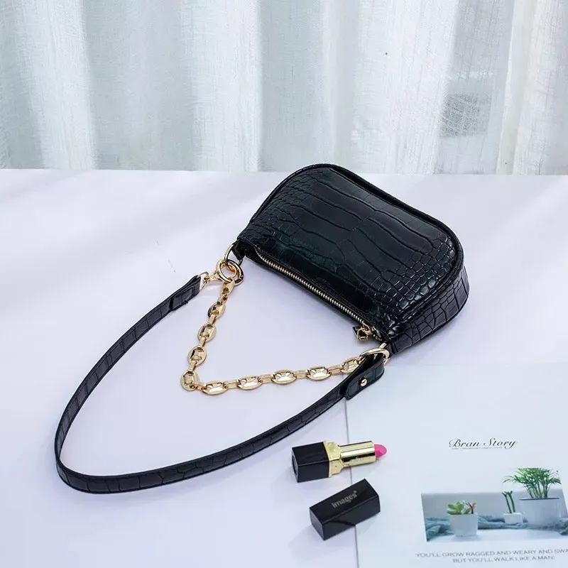 Black Ziploc Sling Bag