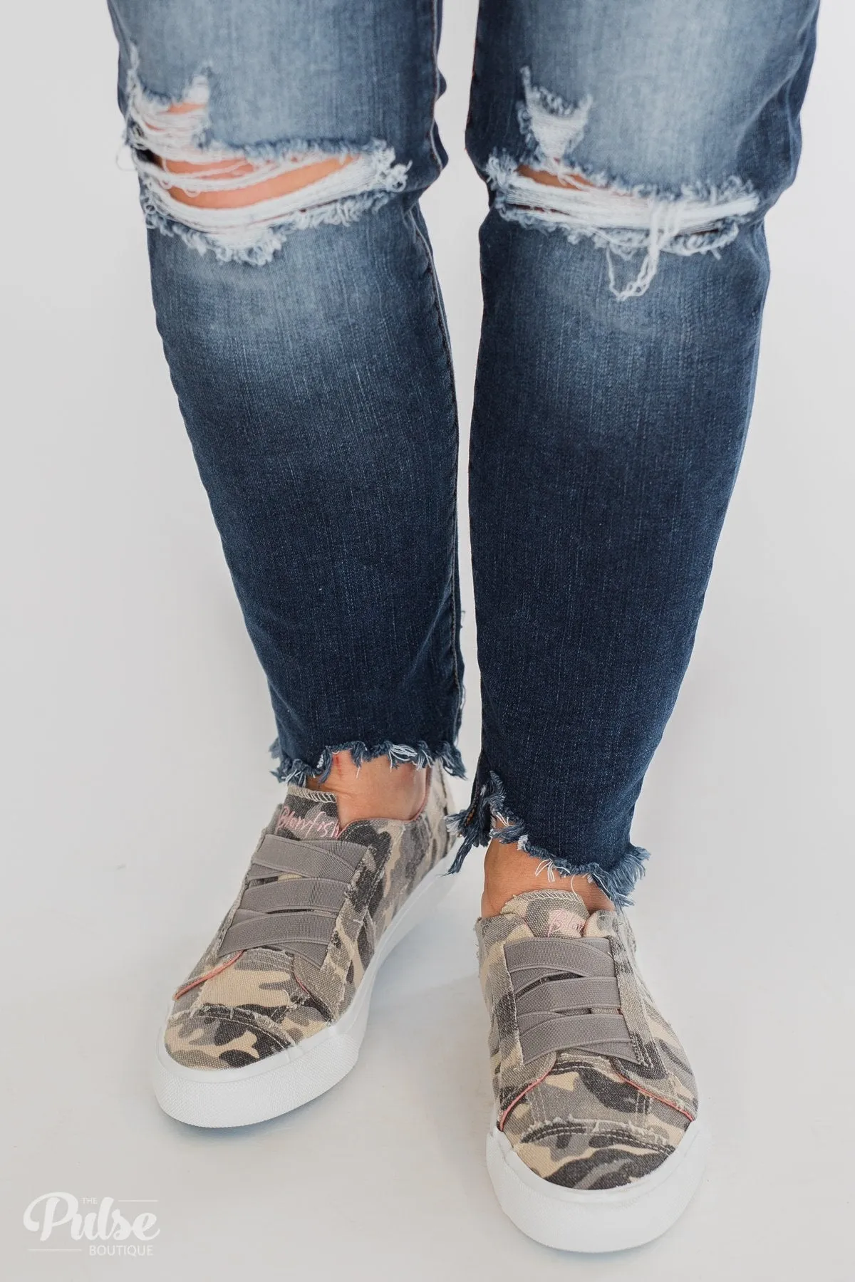 Blowfish Marley Sneakers- Gray Urban Camo