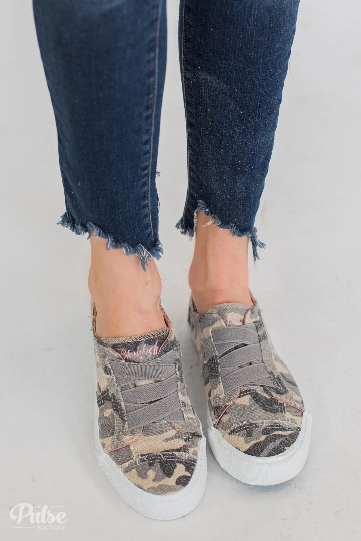 Blowfish Marley Sneakers- Gray Urban Camo