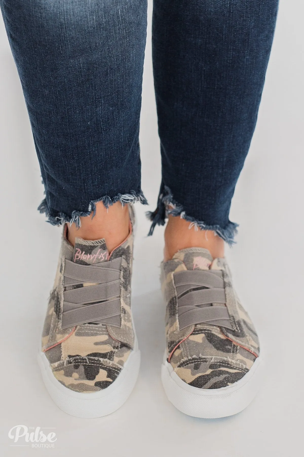 Blowfish Marley Sneakers- Gray Urban Camo