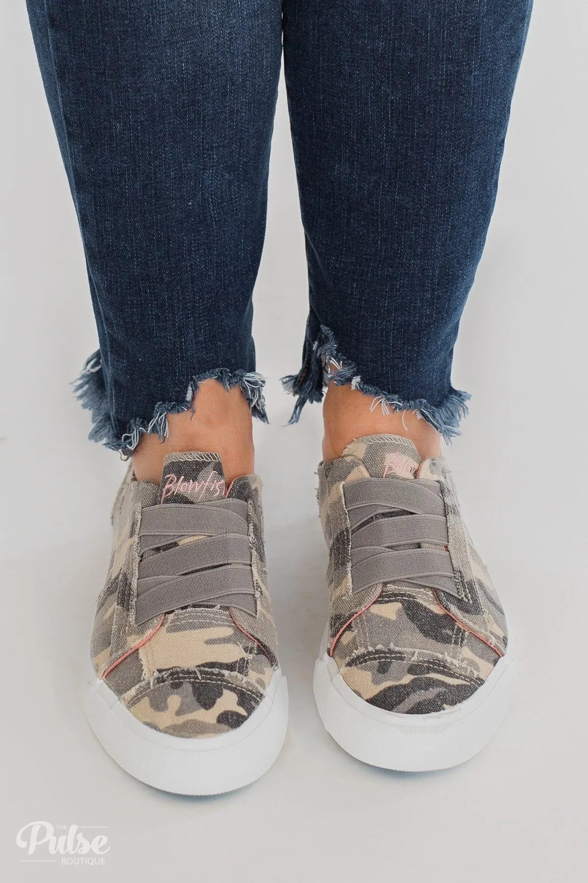 Blowfish Marley Sneakers- Gray Urban Camo