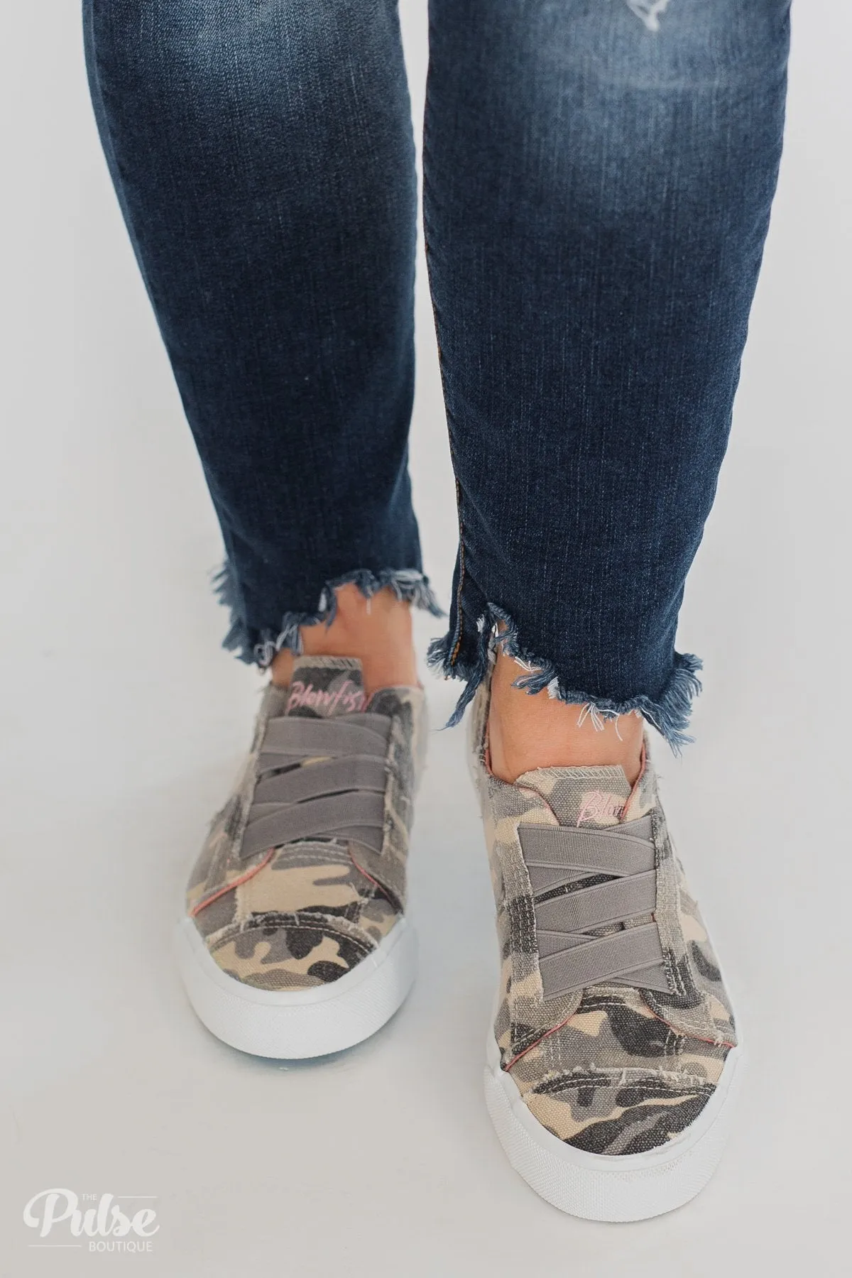 Blowfish Marley Sneakers- Gray Urban Camo