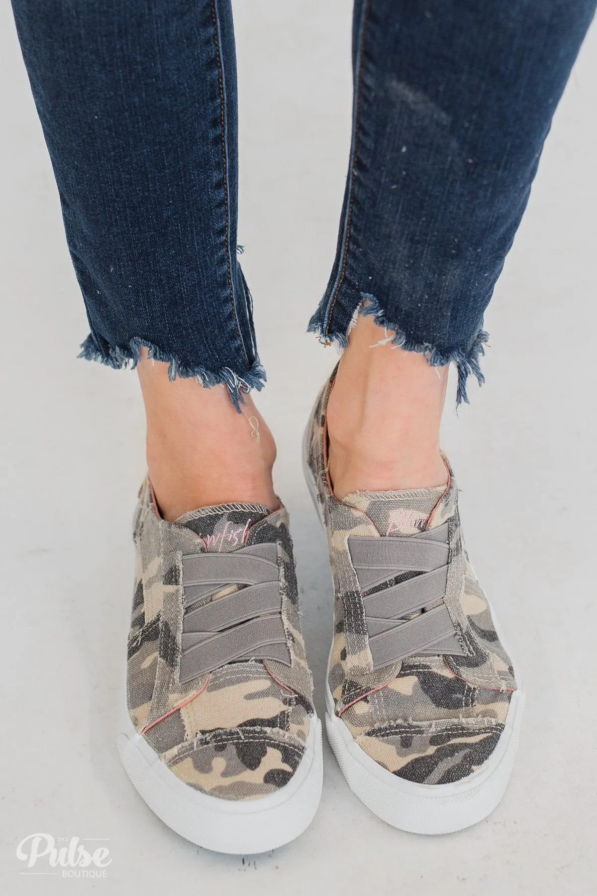 Blowfish Marley Sneakers- Gray Urban Camo