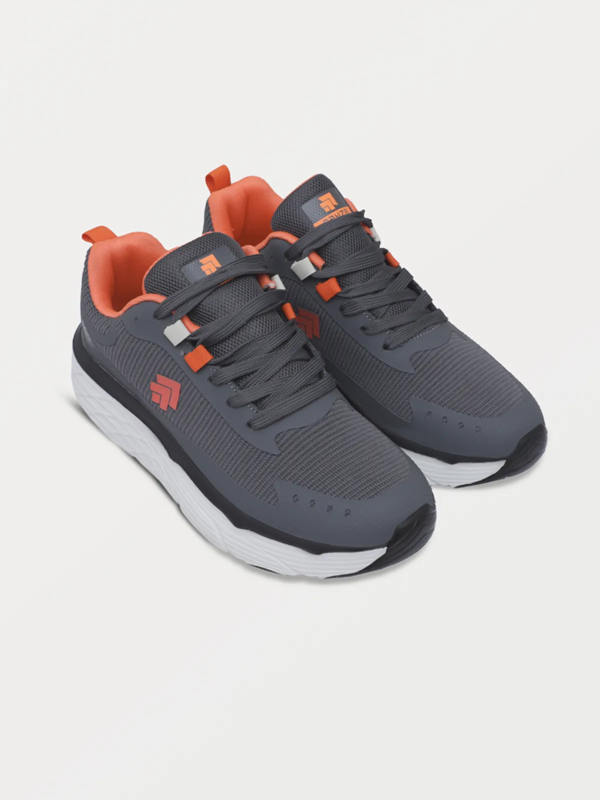 BM6781-GREY/ORANG-Men Sneakers