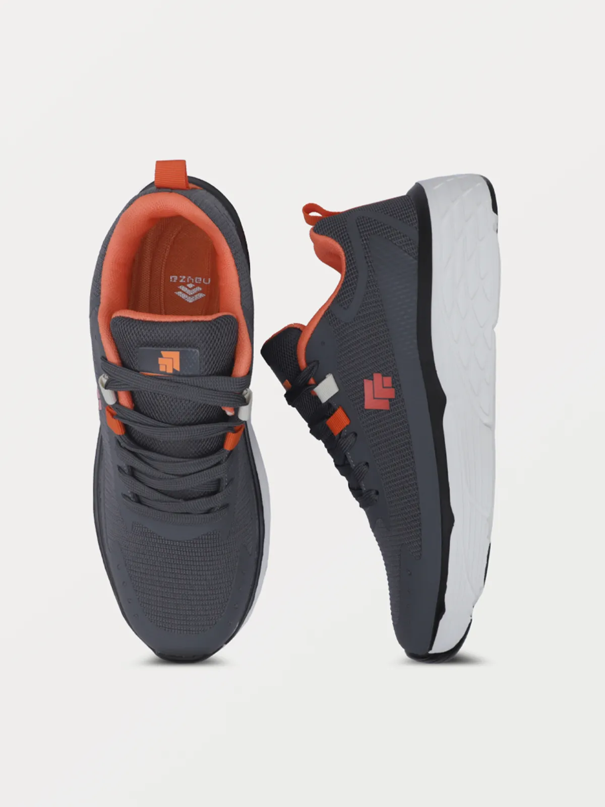 BM6781-GREY/ORANG-Men Sneakers