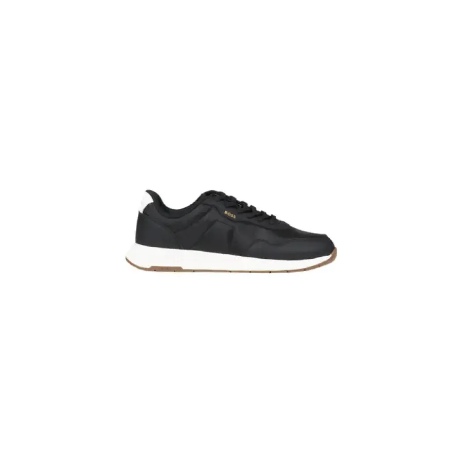 Boss Men's Spring Summer Black Slip On Sneakers