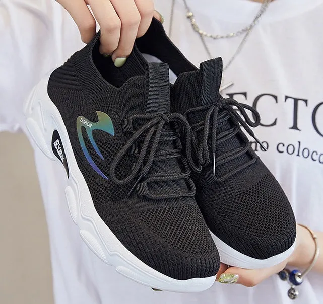Breathable and Lightweight Graphic Slip-On Sneakers for Sporty Style