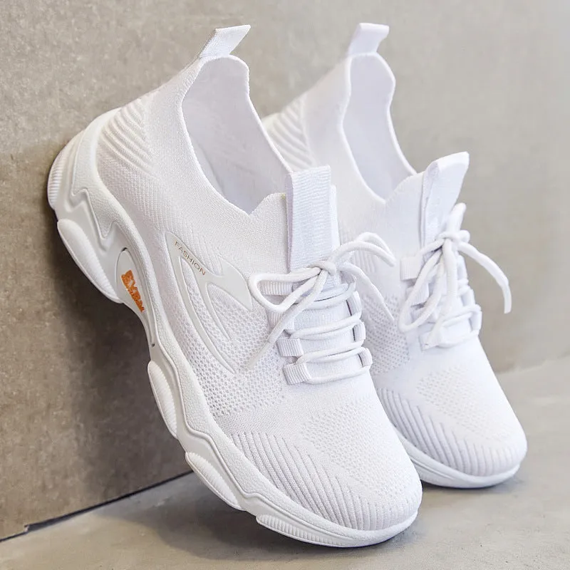 Breathable and Lightweight Graphic Slip-On Sneakers for Sporty Style