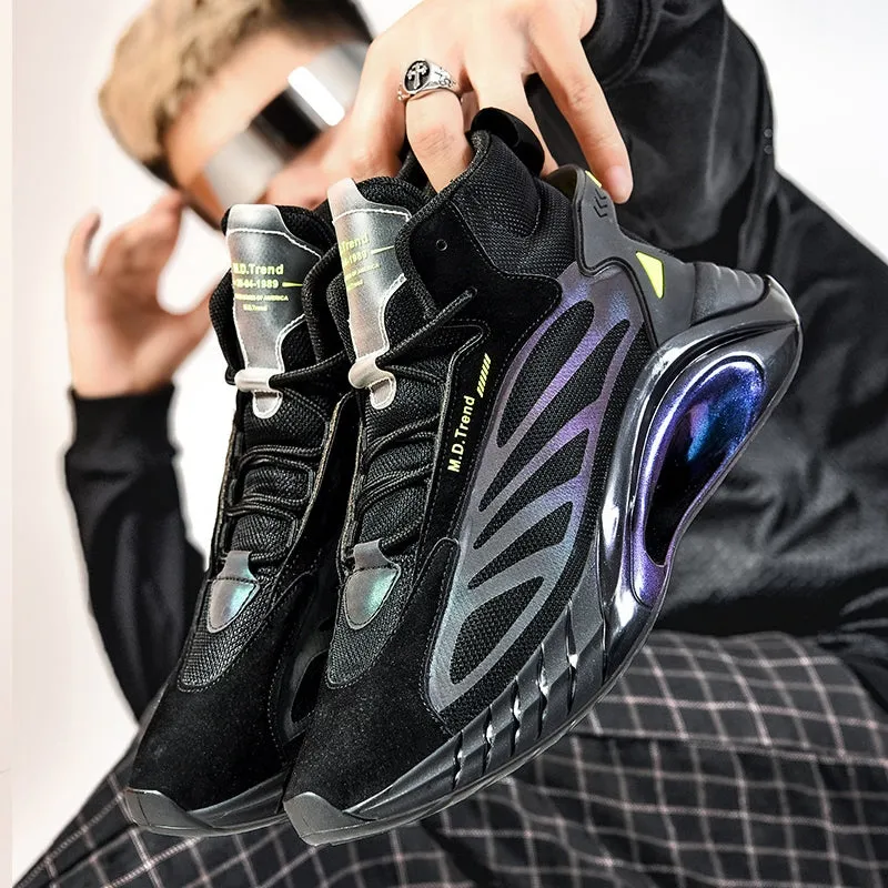 C4B-21012 Laser Luminous Trendy Casual Sports Shoes