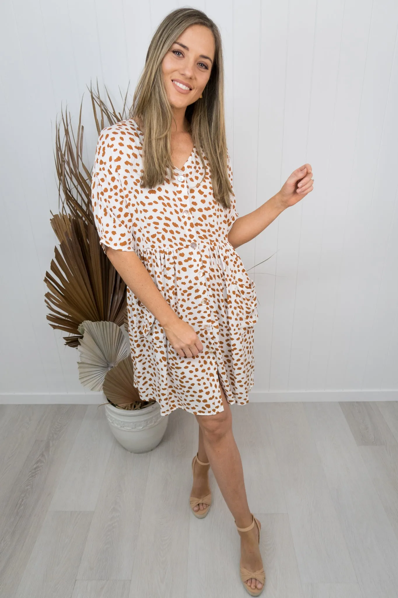 Cassidy Dress -White