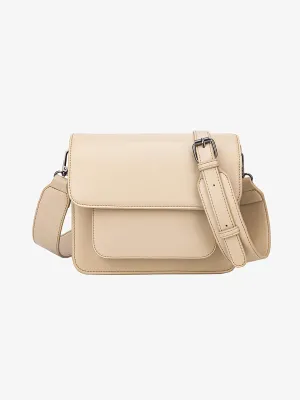 Cayman Pocket Soft Crossbody - Bone White