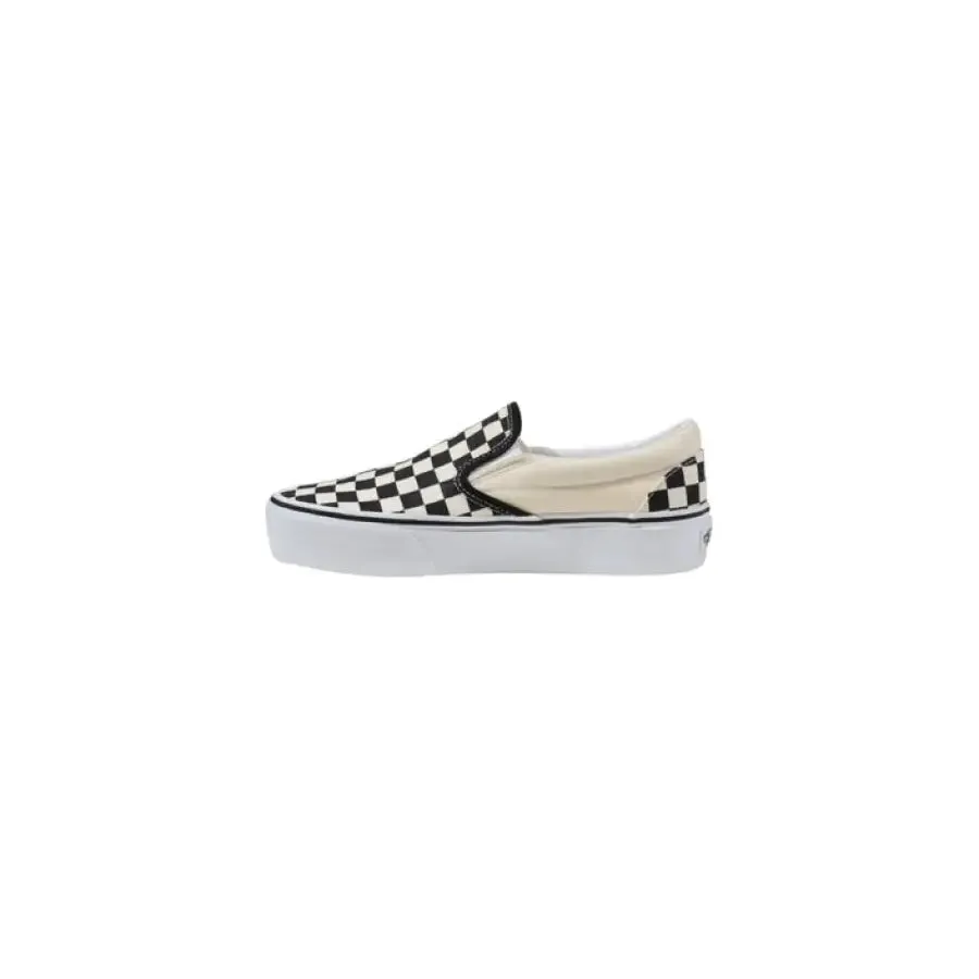 Checkerboard Platform Slip On Shoe