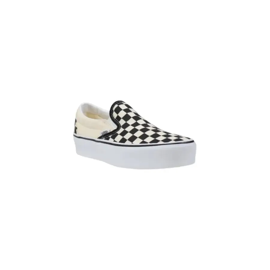 Checkerboard Platform Slip On Shoe