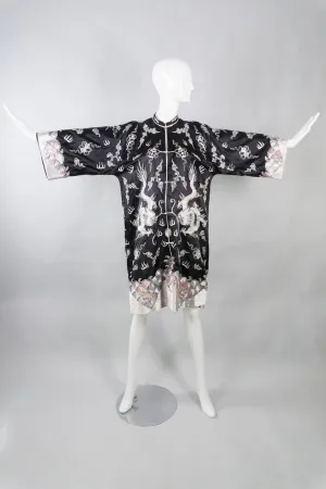 Chinese Metal Embroidered Dragon Robe