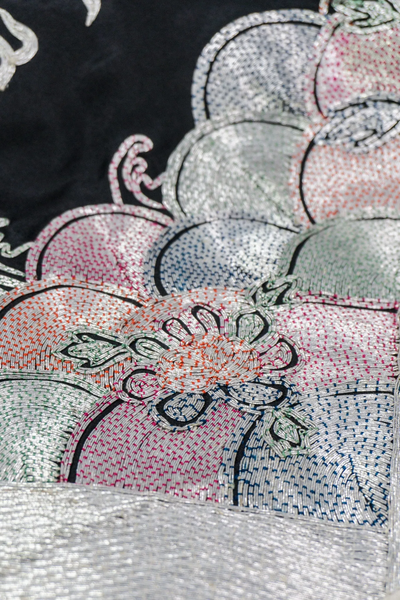 Chinese Metal Embroidered Dragon Robe