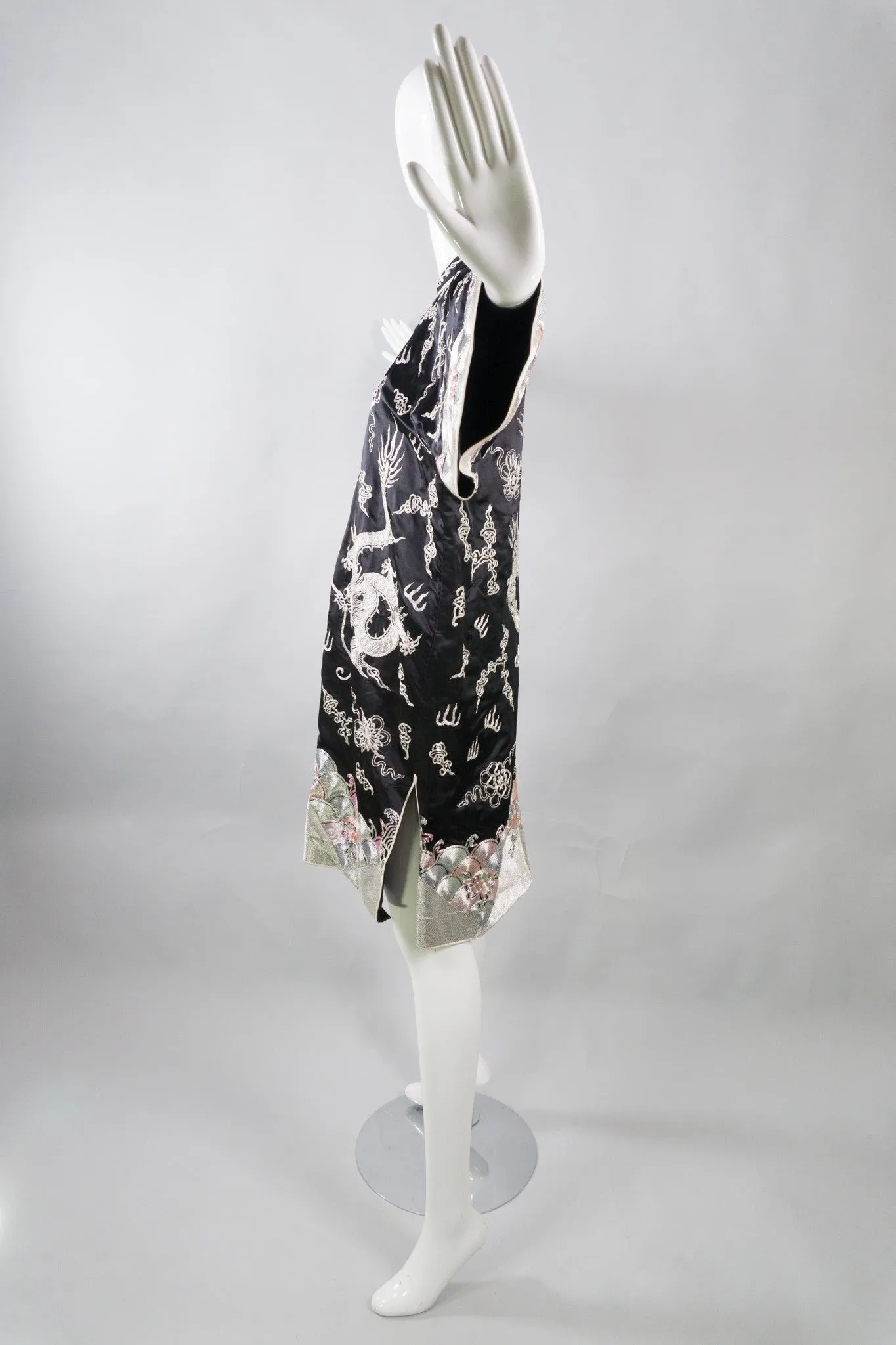 Chinese Metal Embroidered Dragon Robe