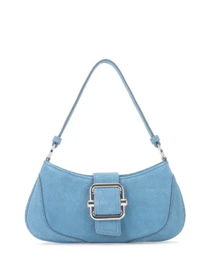Chunky Buckle Armpit Handbag 90s Baguette Denim Shoulder Bag