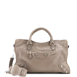 City Giant Studs Bag Leather Medium