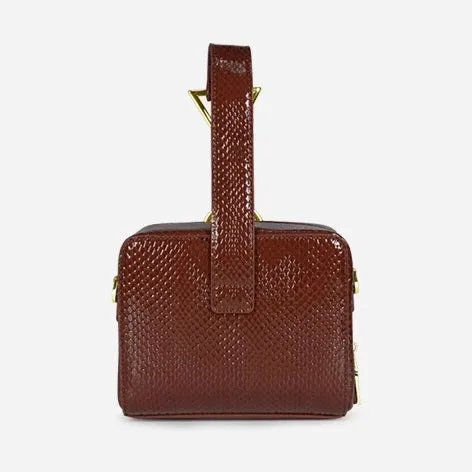 CM-BG122653 Women Elegant European Style Geometric Versatile Shoulder Bag - Brown