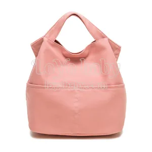 Collapsible Minimalist Canvas Lunch Tote Bag For Work