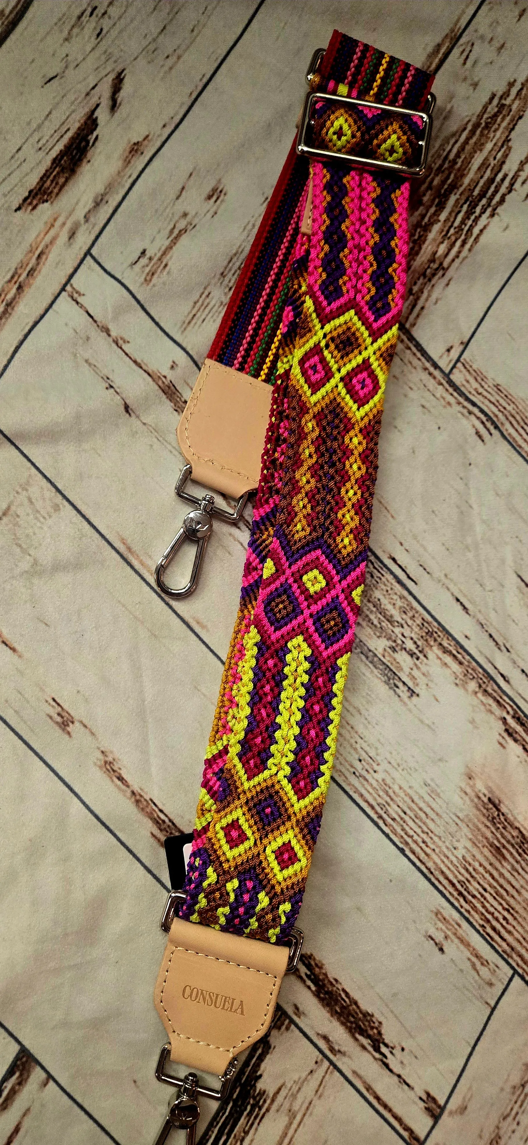 Consuela Crossbody Woven Straps