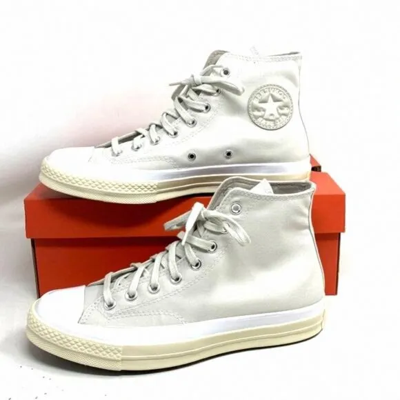 Converse Chuck 70 Shoes Canvas Egret Men’s Size High A00727C Sneakers Casual Top