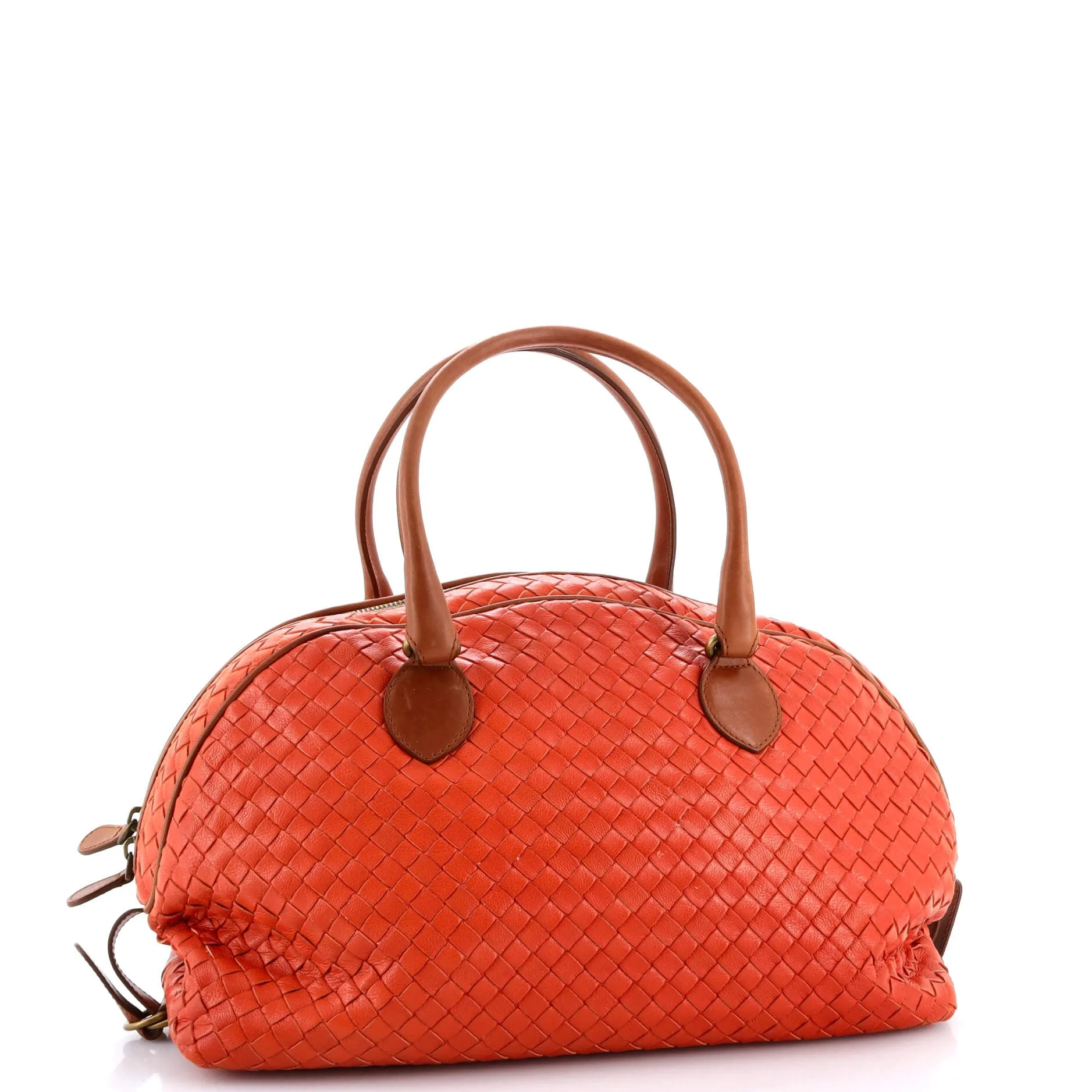 Convertible Boston Bag Intrecciato Nappa Medium