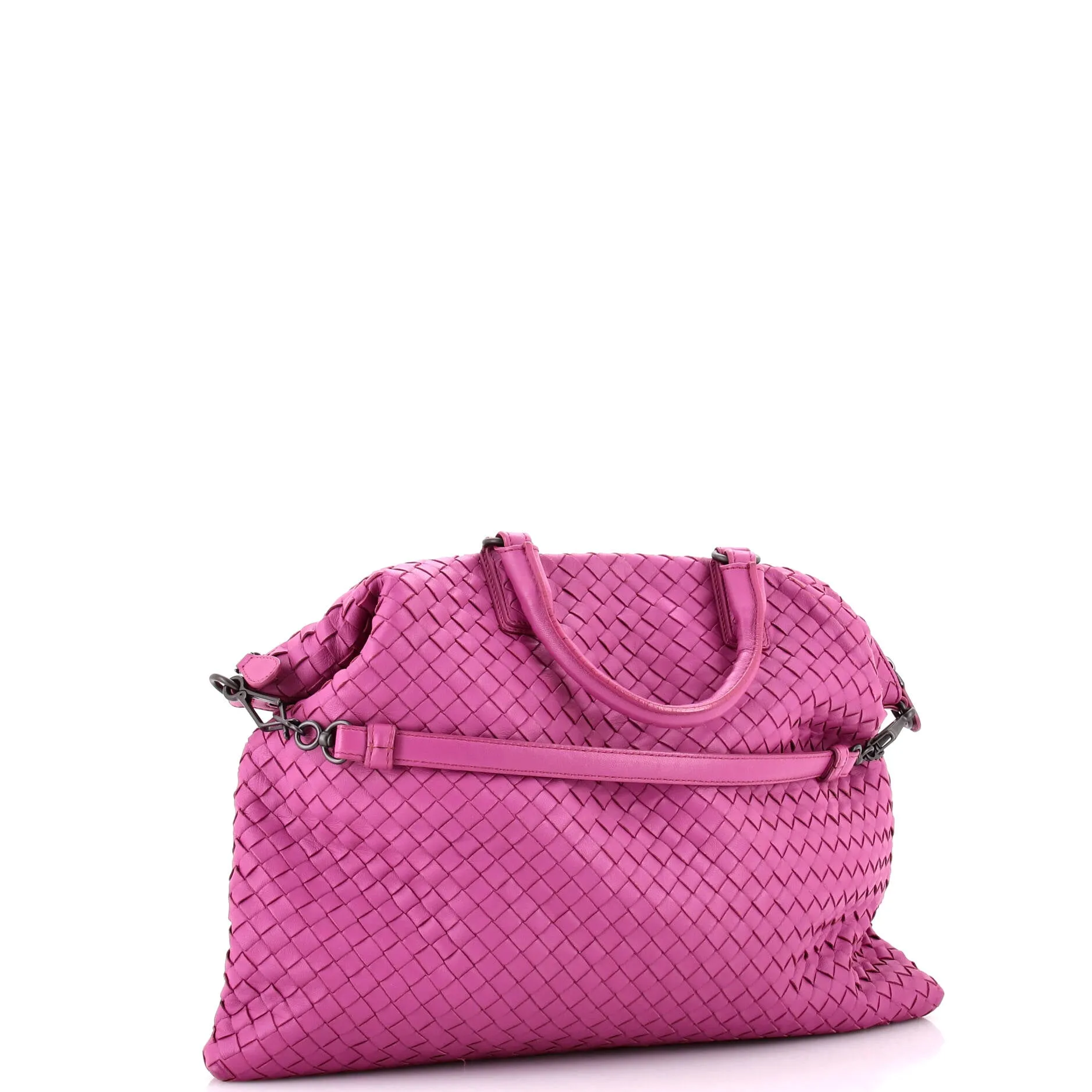 Convertible Satchel Intrecciato Nappa Medium