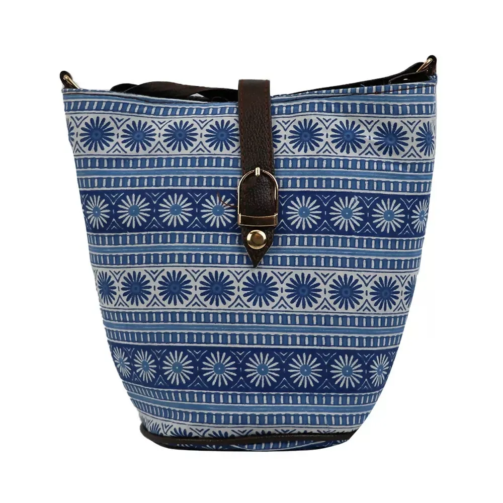 Cotton Sling Bag For Sophisticated Women And Girls (Multi-Colors)