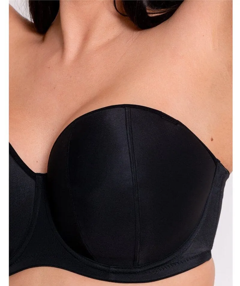 Curvy Kate Luxe Strapless Bra - Jet Black