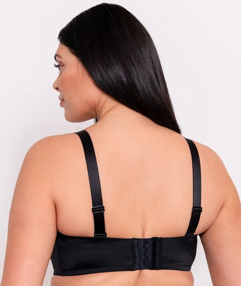 Curvy Kate Luxe Strapless Bra - Jet Black
