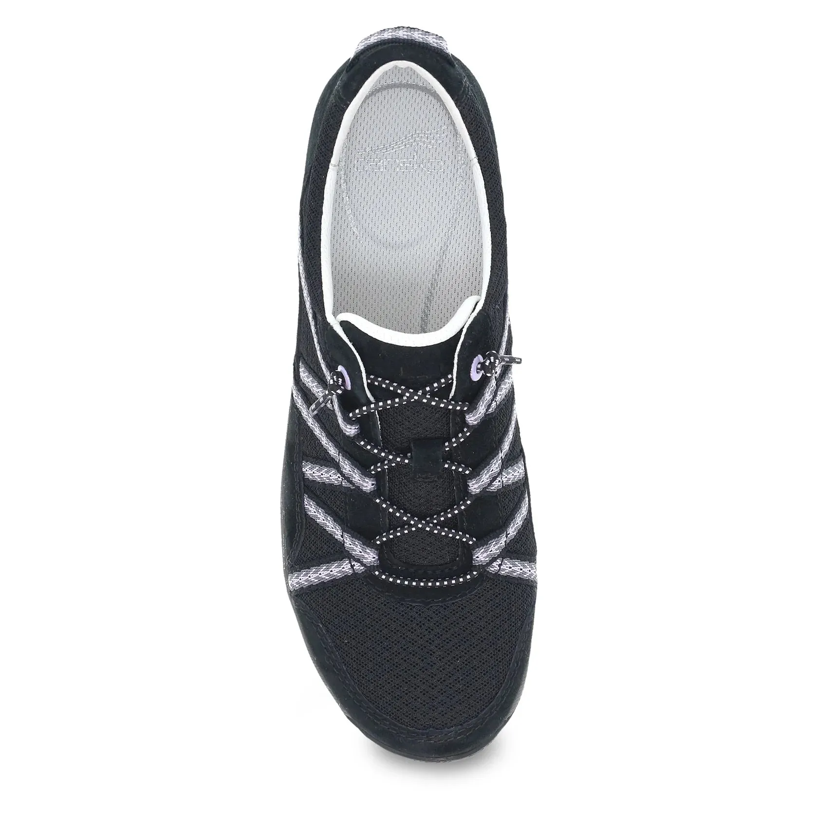 DANSKO HARLYN BLACK SUEDE SNEAKER