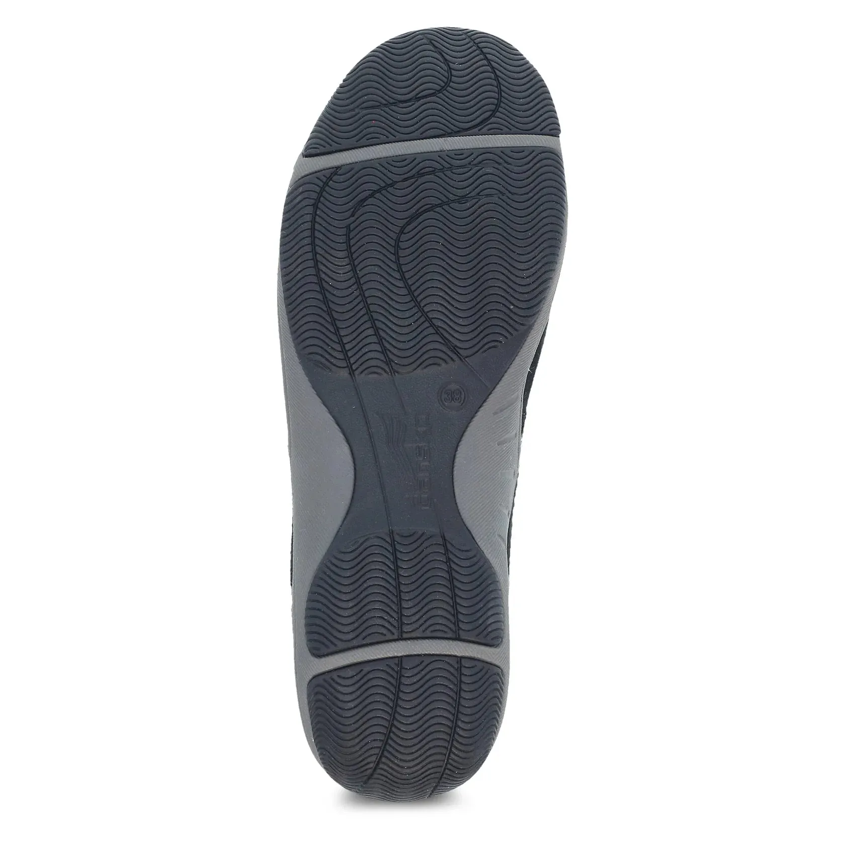 DANSKO HARLYN BLACK SUEDE SNEAKER
