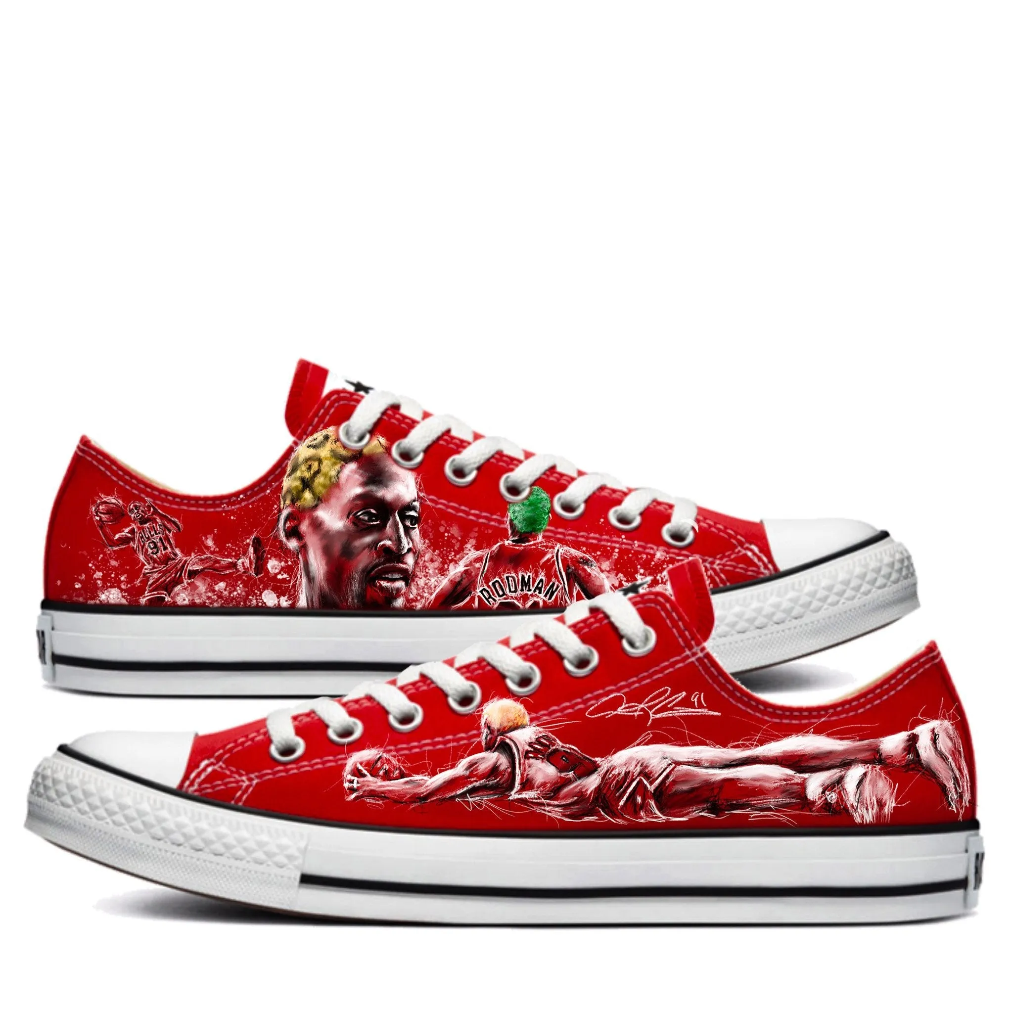 Dennis Rodman | "All Out" | Converse