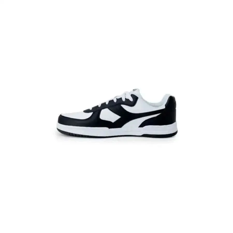 Diadora Men's Black Slip-On Sneakers