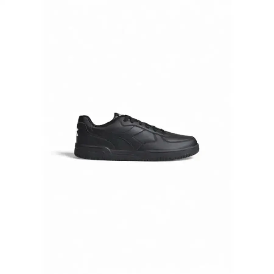 Diadora Men's Black Slip-On Sneakers