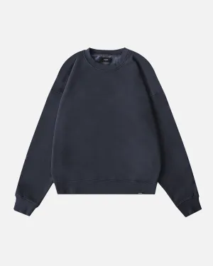 Drop Shoulder Crewneck - Vintage Navy