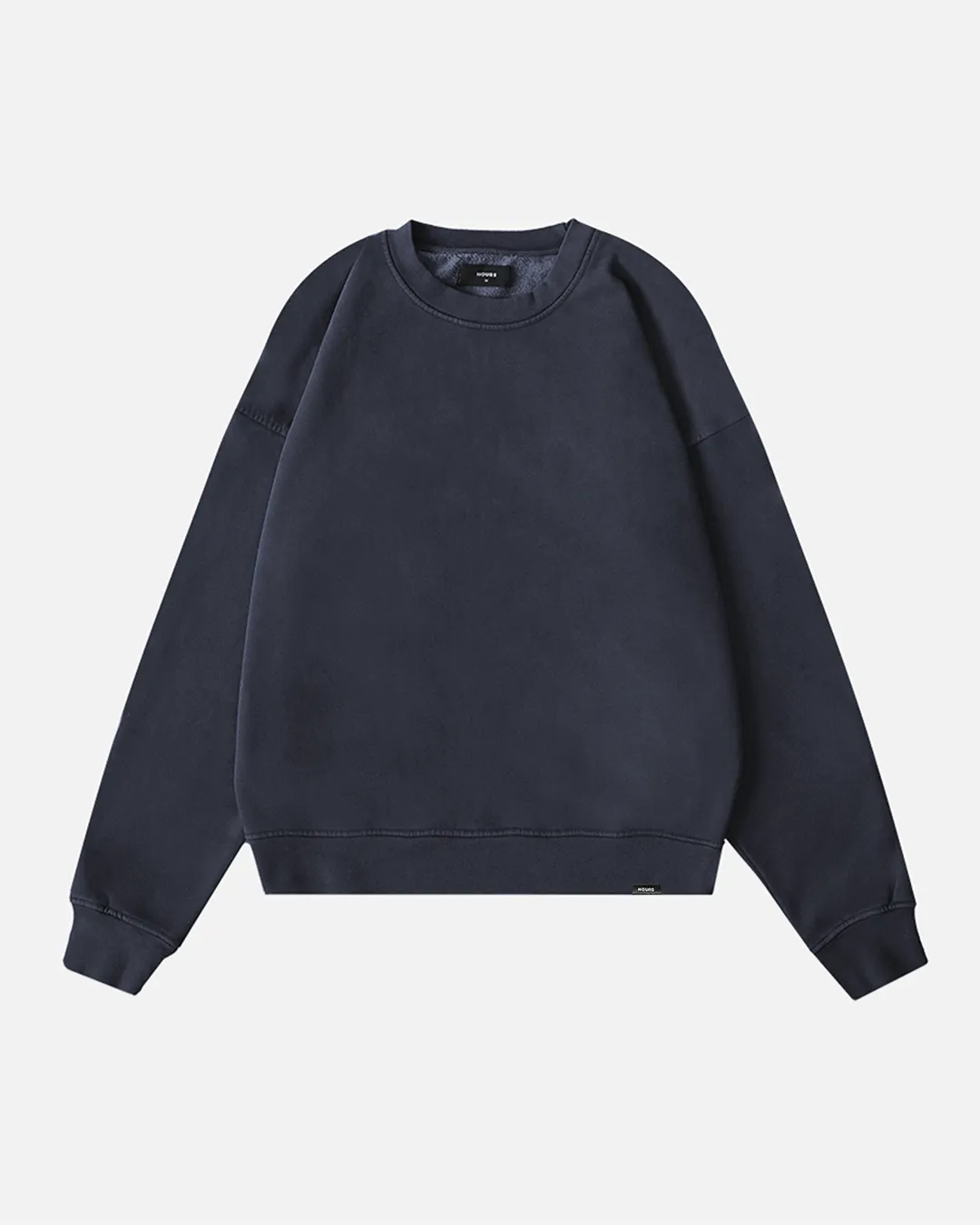 Drop Shoulder Crewneck - Vintage Navy