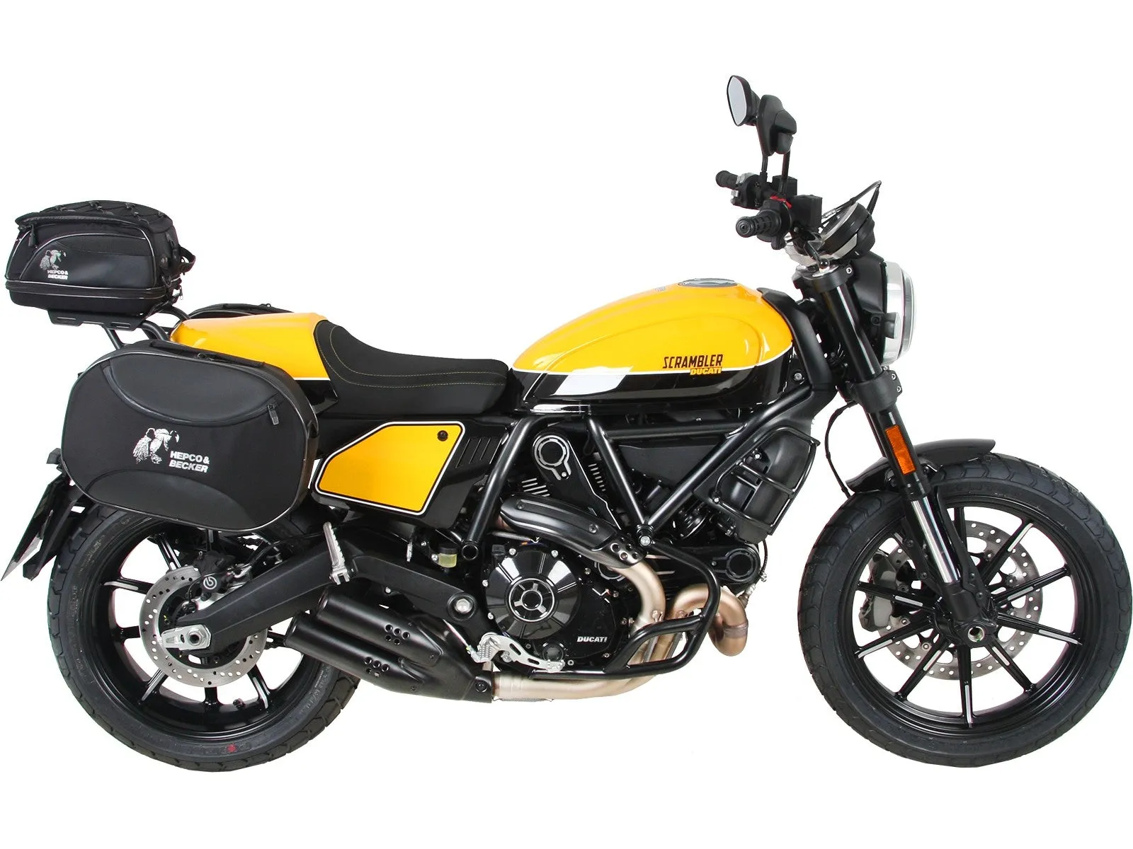 Ducati Scrambler 800 (19) - C-Bow Soft Bag Carrier