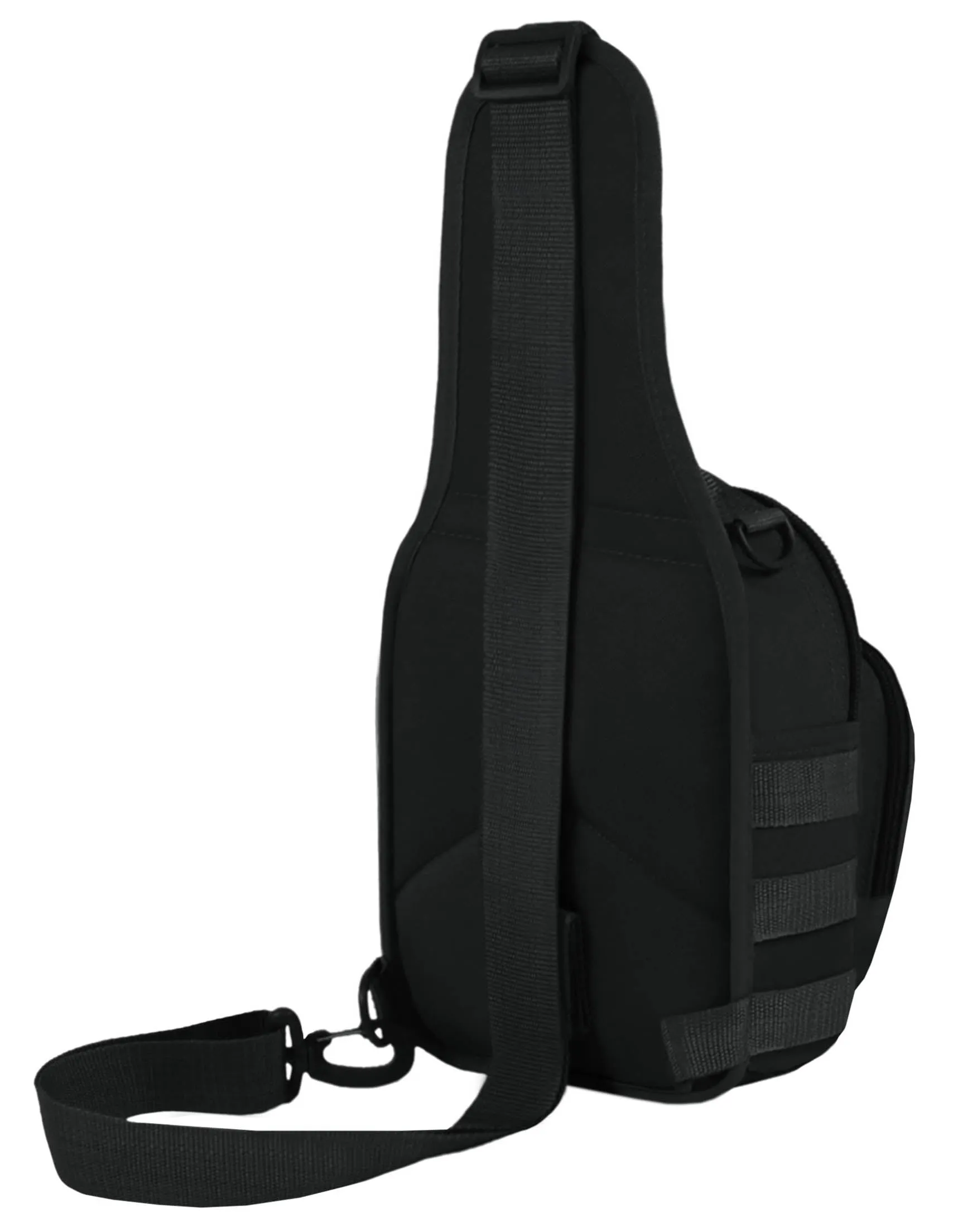 East West USA Tactical Sling Chest Pack Shoulder Utility Bag RT514 BLACK