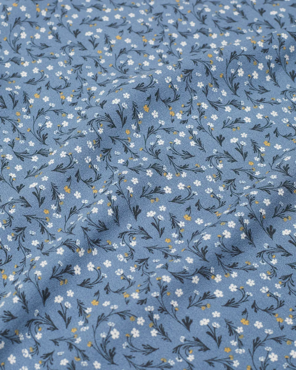 EcoWoven Crepe Smocked Blouse