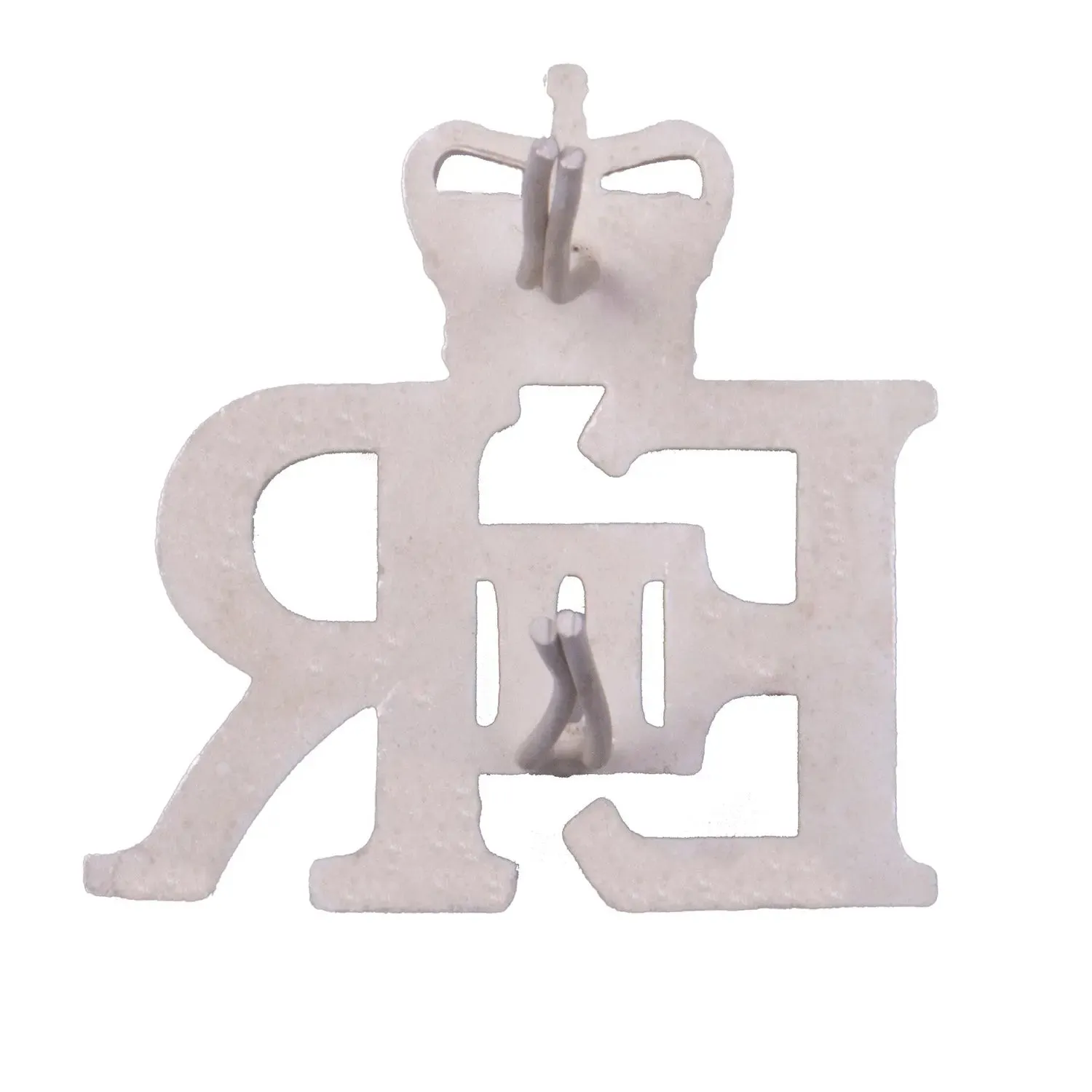 EIIR with Crown Cypher Silver Badge Soft Prongs Royal Navy