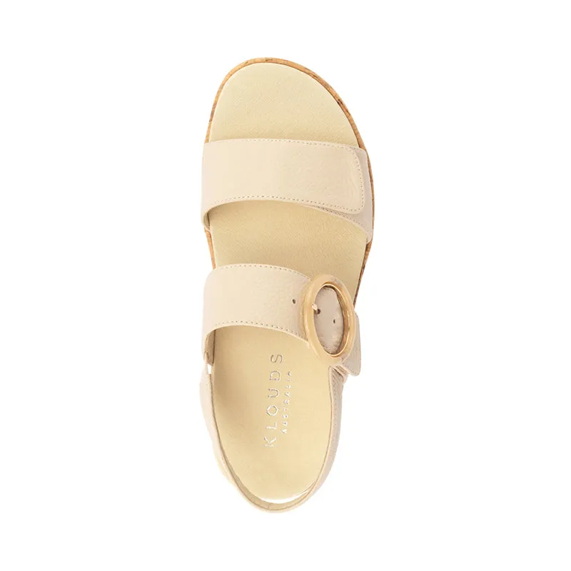 ELOISE PEBBLE - NUDE LEATHER FS