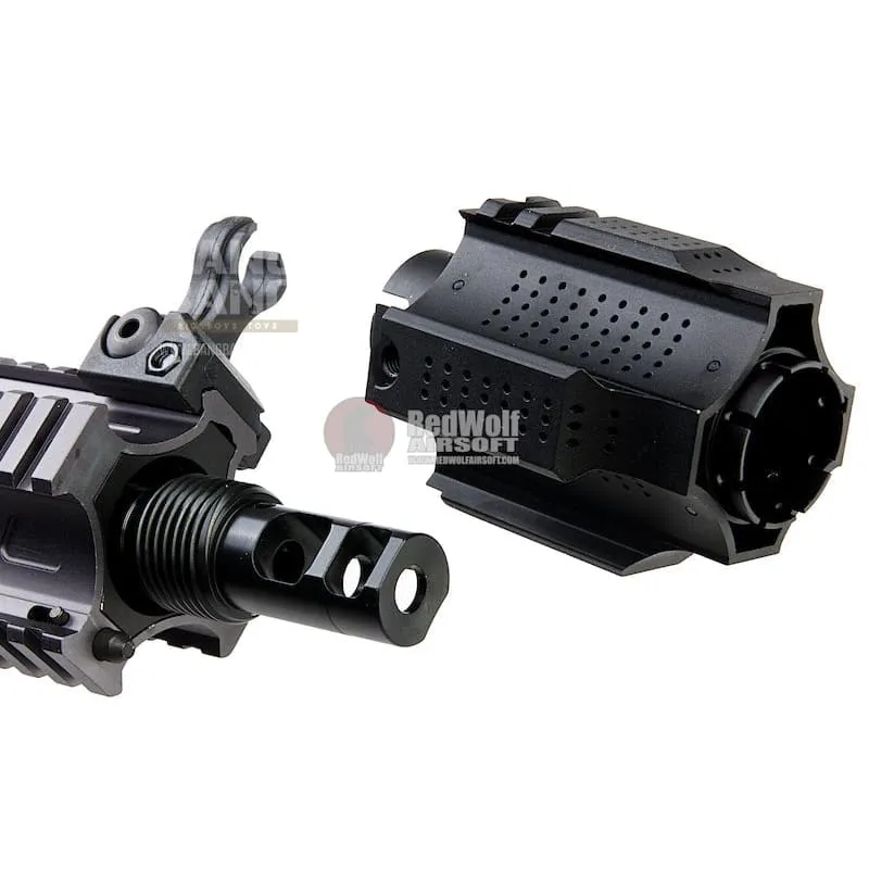 EMG Salient Arms Licensed GRY AR15 (M4) Gen. 2 Carbine AEG with Crane Stock - Gray (by G&P)
