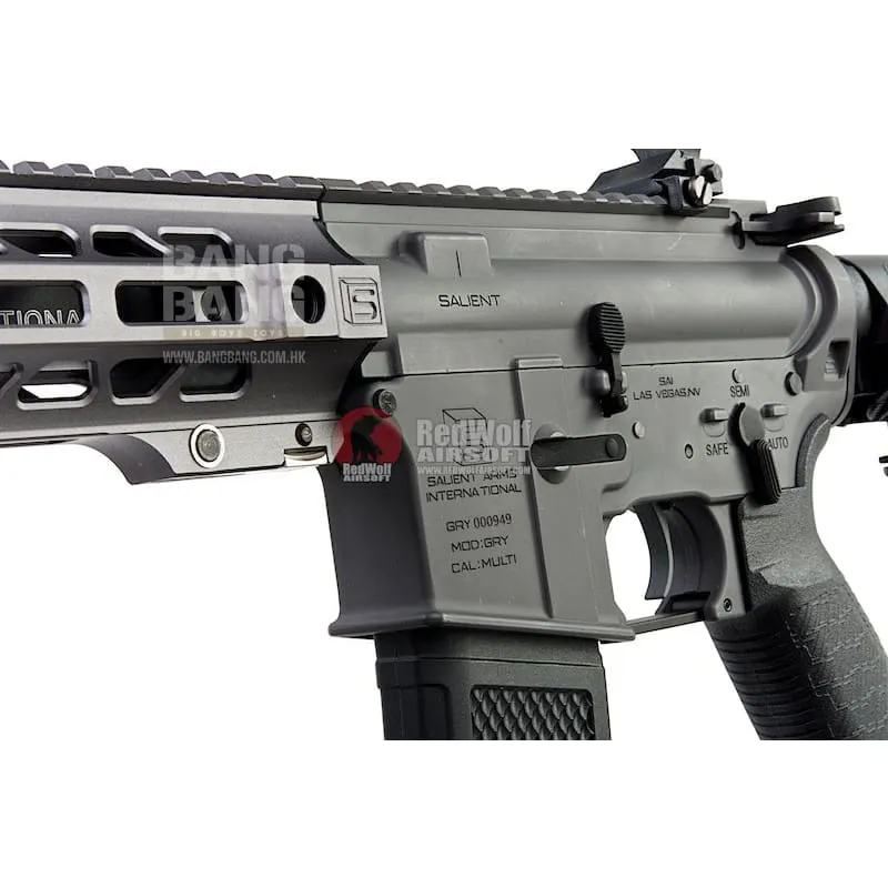 EMG Salient Arms Licensed GRY AR15 (M4) Gen. 2 Carbine AEG with Crane Stock - Gray (by G&P)