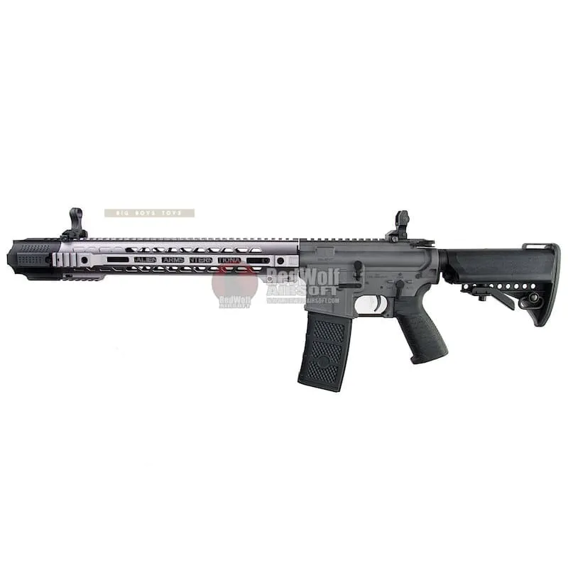 EMG Salient Arms Licensed GRY AR15 (M4) Gen. 2 Carbine AEG with Crane Stock - Gray (by G&P)